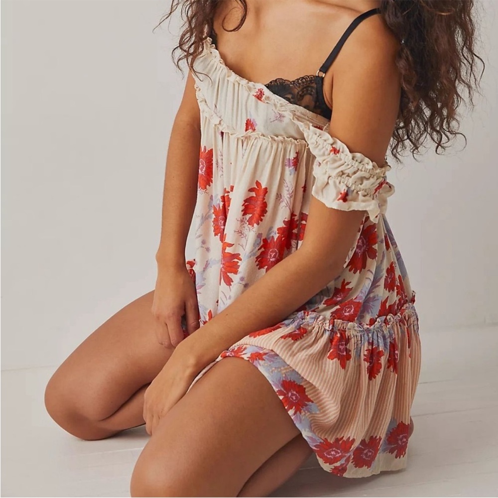 Free People Bali Wild Daisy Slip Dress